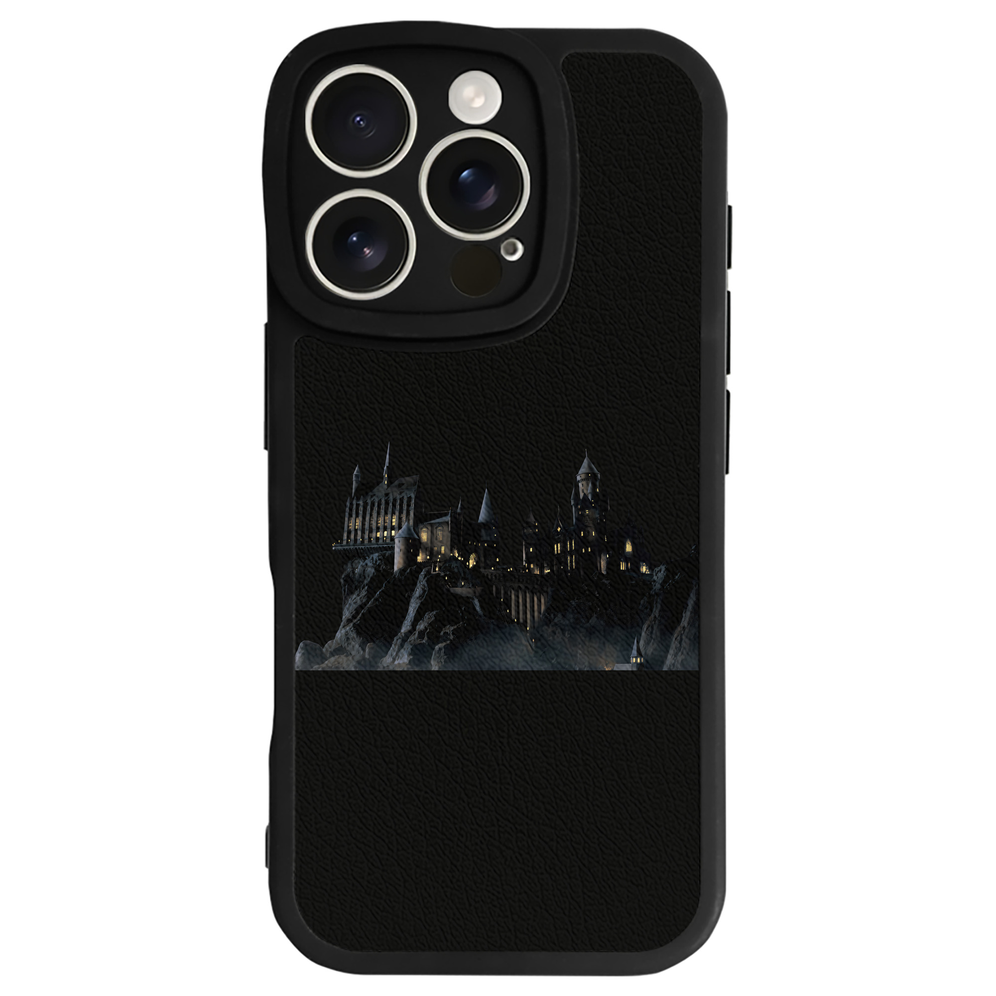 （画像用） Harry Potter ハリー・ポッターシリーズ 【iPhone 16シリーズ対応】シリコンスマホケース（レザー調） 材質：シリコン